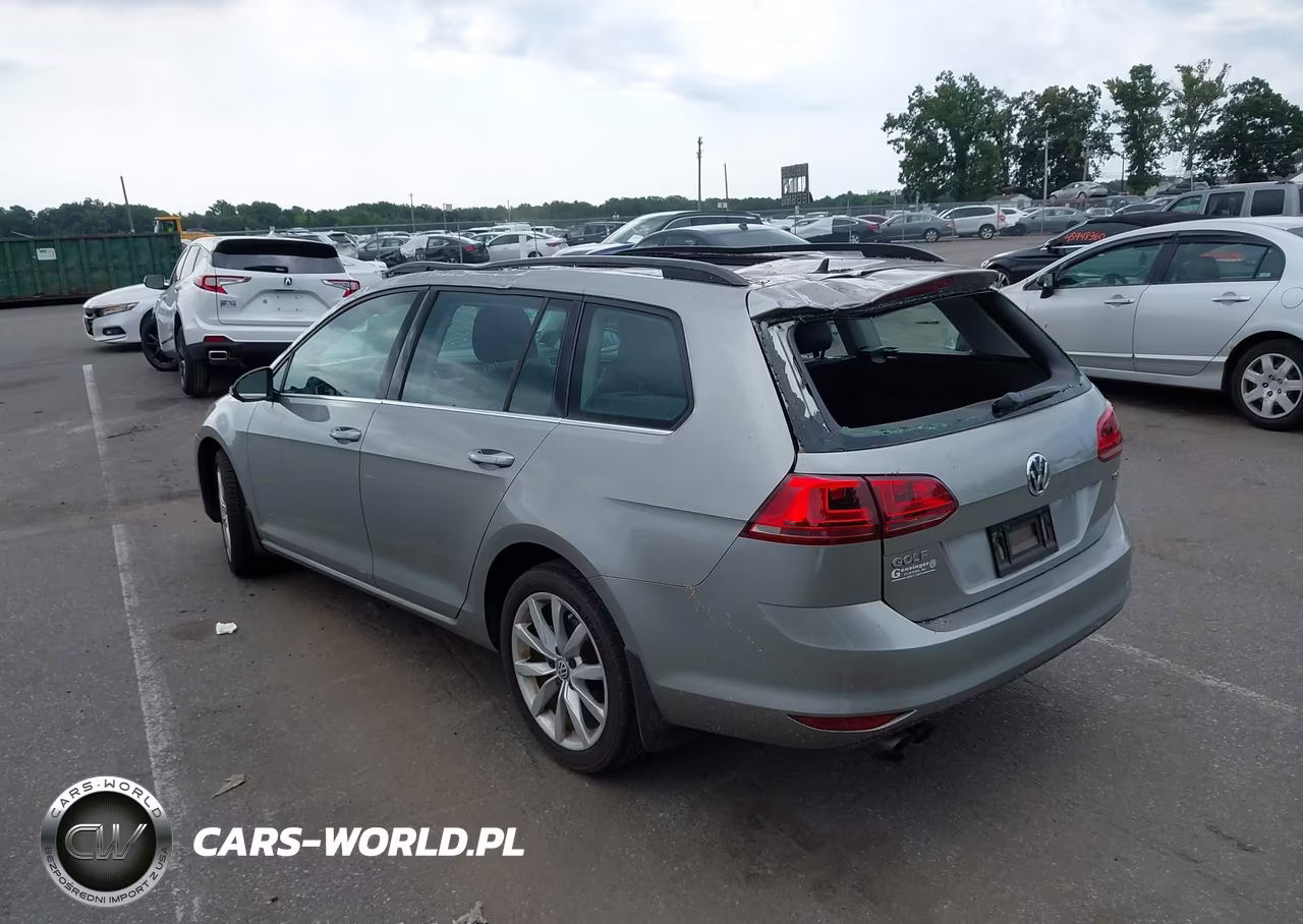2015 Volkswagen Golf Sportwagen Tsi Se 4-Door VIN:3VWC17AU0FM505320 - 3