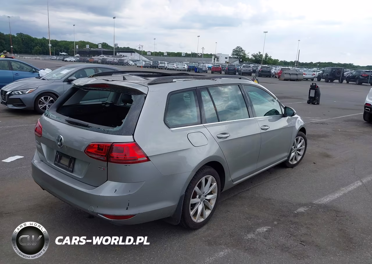 2015 Volkswagen Golf Sportwagen Tsi Se 4-Door VIN:3VWC17AU0FM505320 - 4