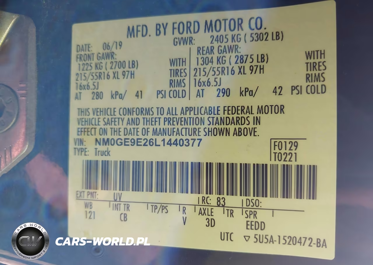 2020 Ford Transit Connect Xl Passenger VIN:NM0GE9E26L1440377 - 9