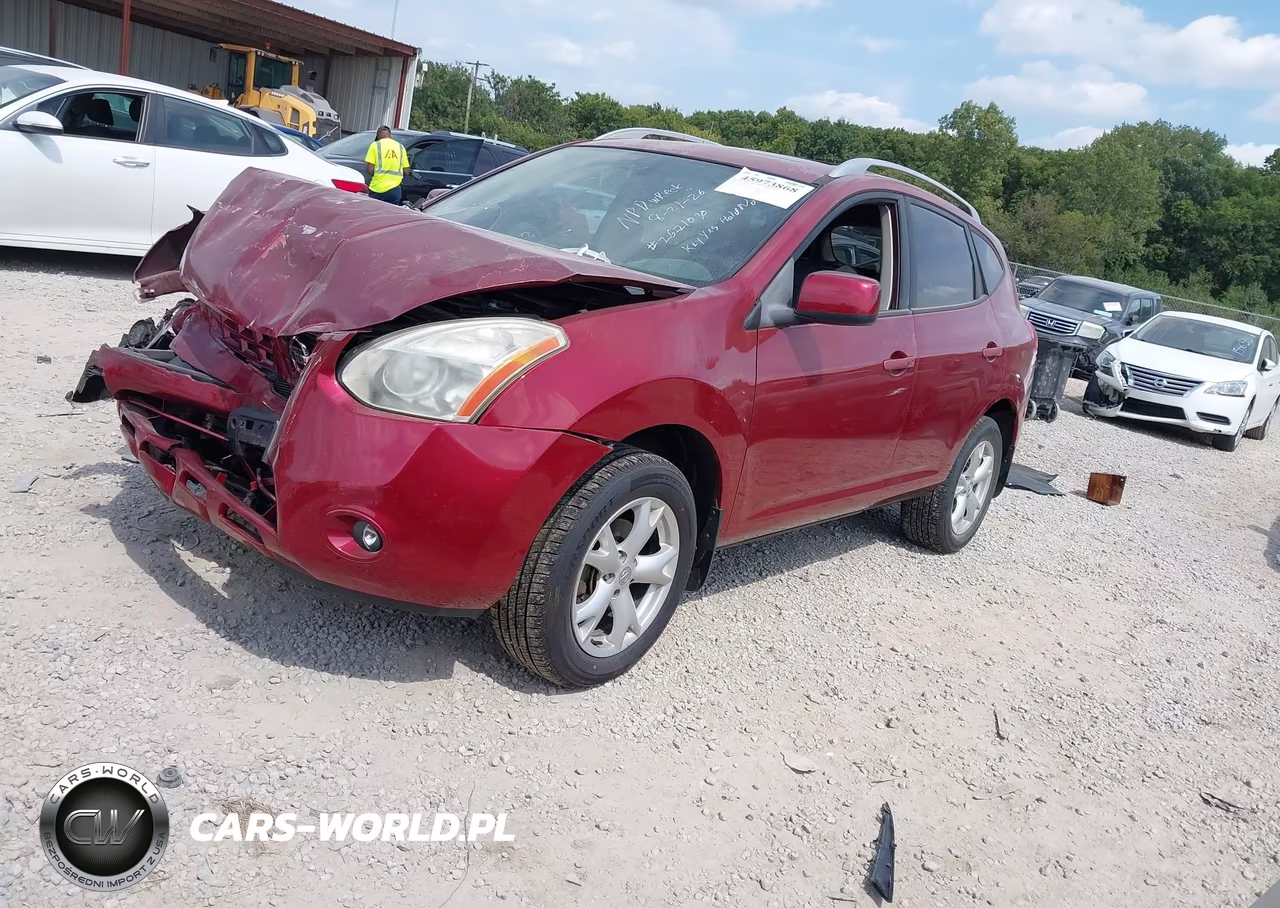 2009 Nissan Rogue Sl VIN:JN8AS58T29W046647 - 2