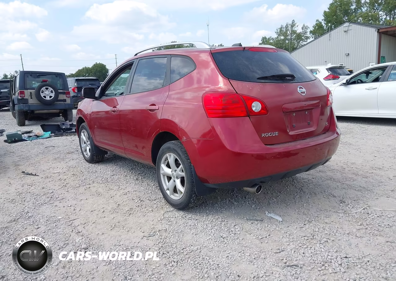2009 Nissan Rogue Sl VIN:JN8AS58T29W046647 - 3