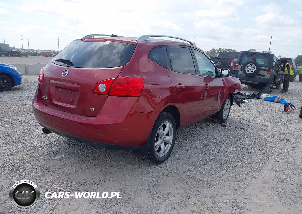 2009 Nissan Rogue Sl VIN:JN8AS58T29W046647 - 4