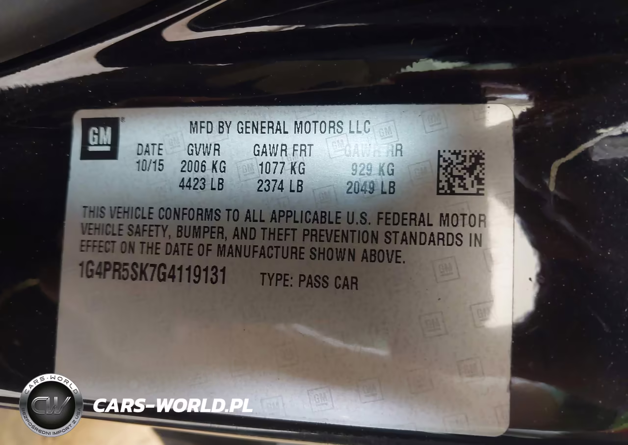 2016 Buick Verano Convenience Group VIN:1G4PR5SK7G4119131 - 9