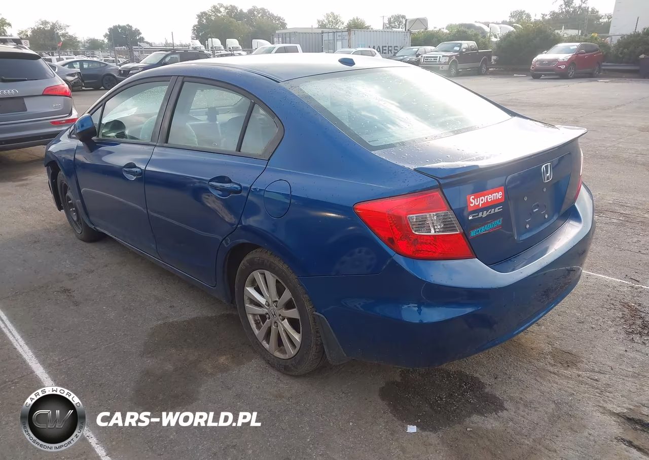 2012 Honda Civic Ex-L VIN:2HGFB2F96CH512966 - 3