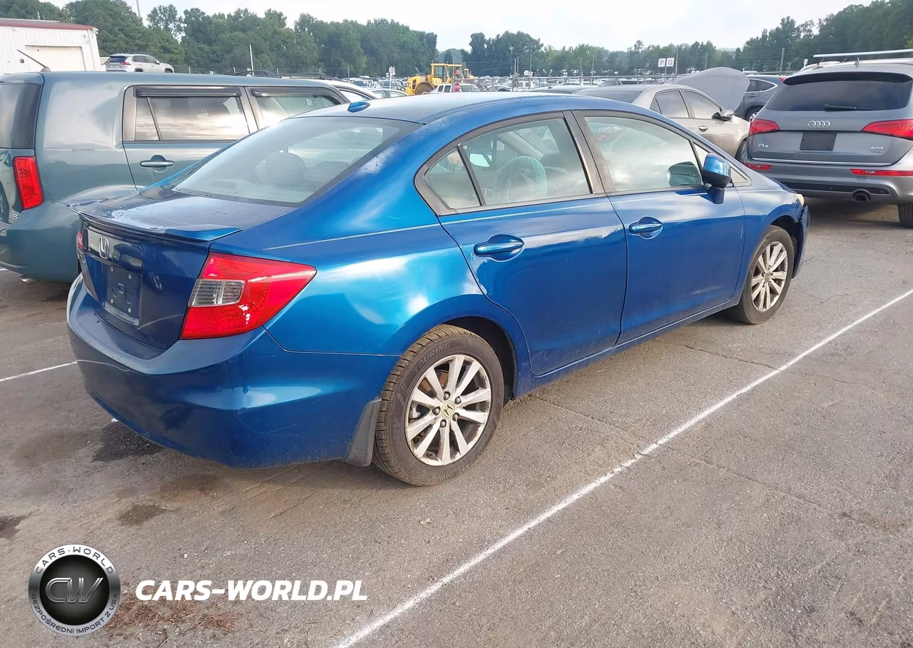 2012 Honda Civic Ex-L VIN:2HGFB2F96CH512966 - 4