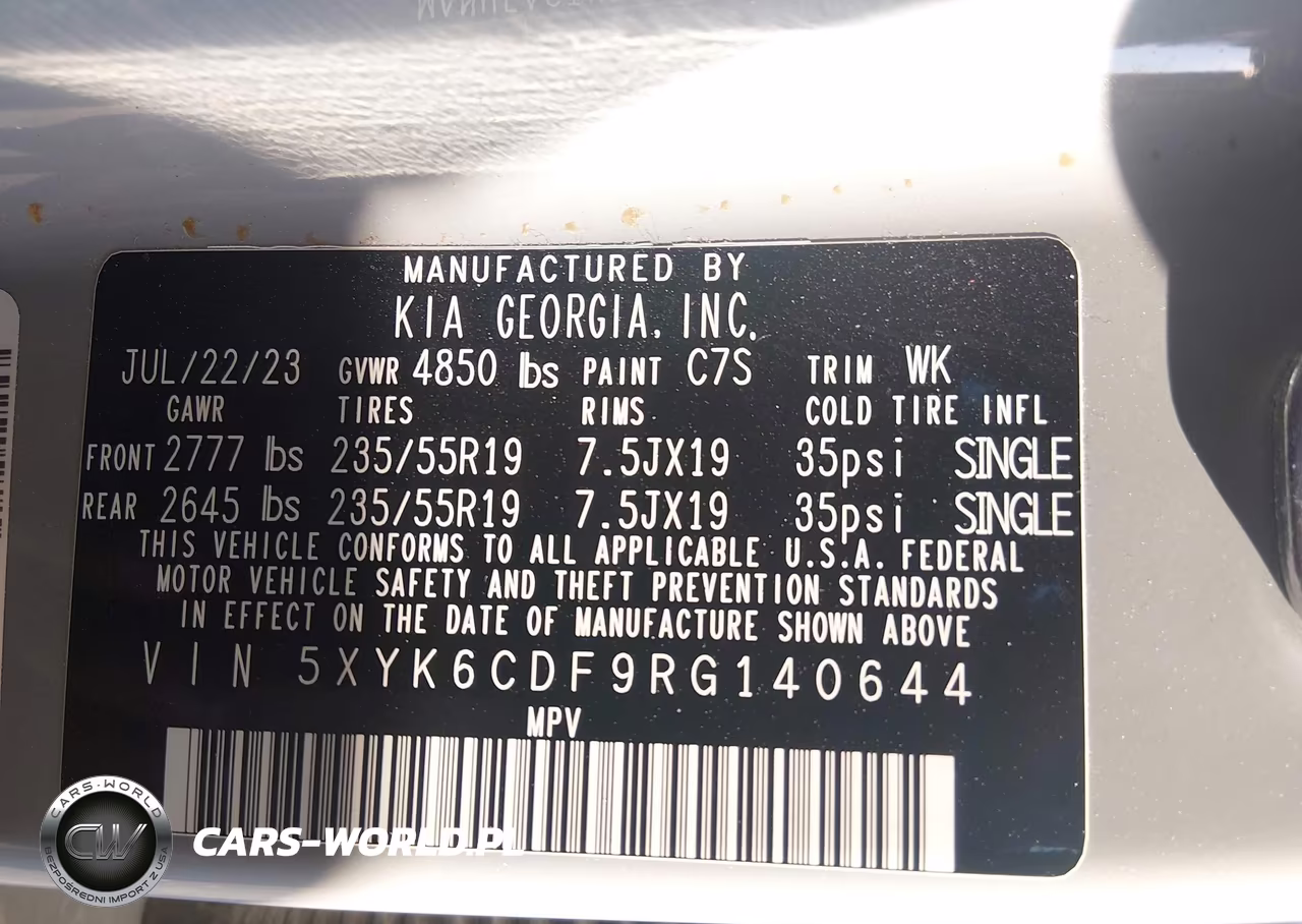 2024 Kia Sportage X-Line VIN:5XYK6CDF9RG140644 - 9