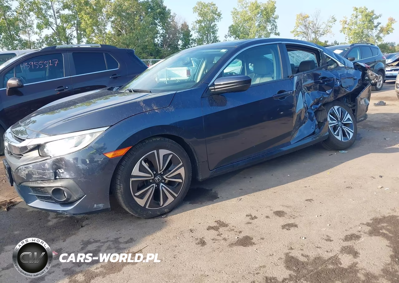 2017 Honda Civic Ex-L VIN:2HGFC1F70HH646417 - 2