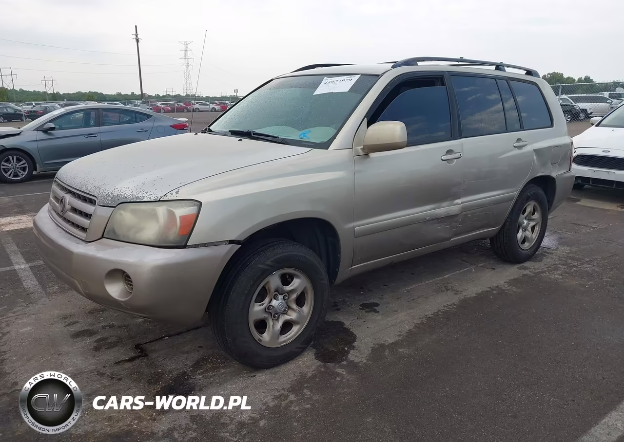 2007 Toyota Highlander VIN:JTEDD21A970161994 - 2