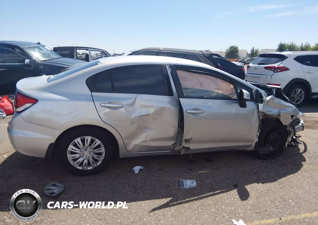 2013 Honda Civic Lx VIN:19XFB2F52DE094852 - 13