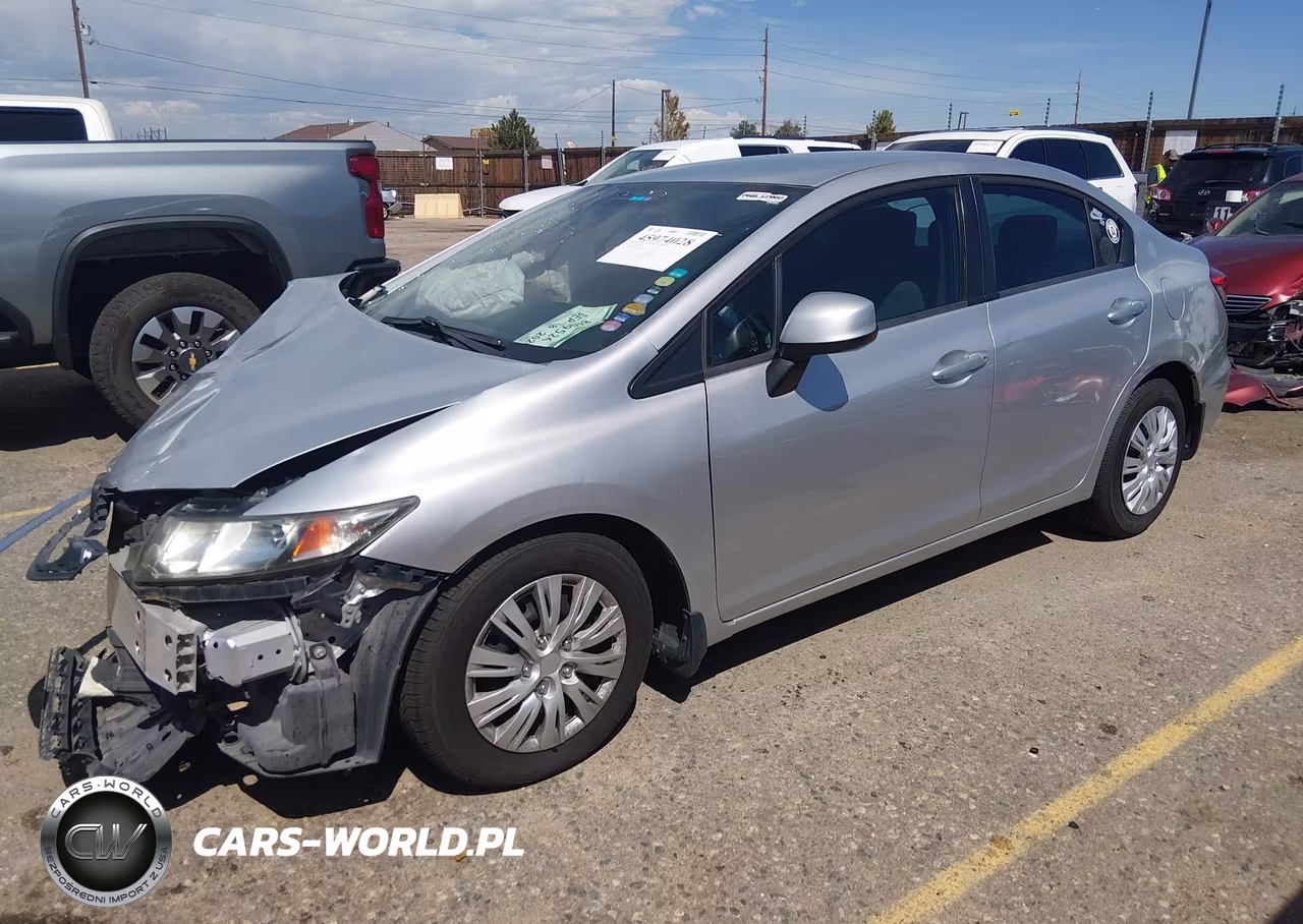 2013 Honda Civic Lx VIN:19XFB2F52DE094852 - 2