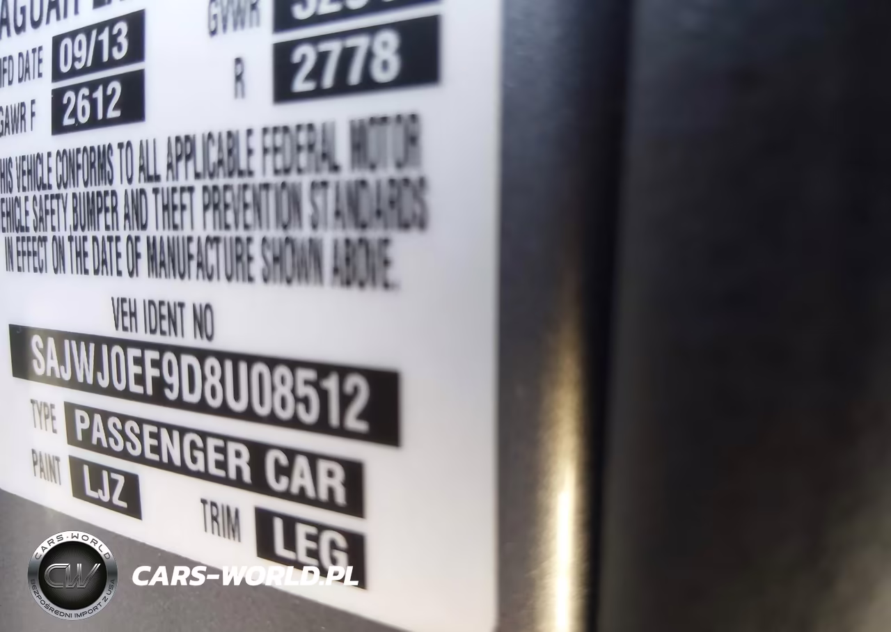 2013 Jaguar Xf V6 Sc VIN:SAJWJ0EF9D8U08512 - 9