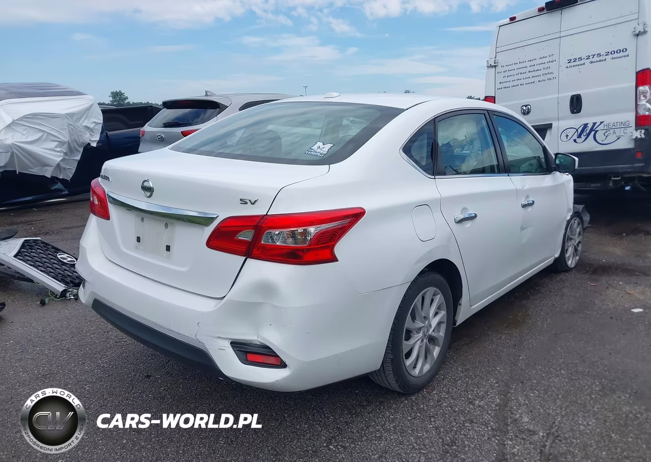 2019 Nissan Sentra Sv VIN:3N1AB7AP5KY311096 - 4