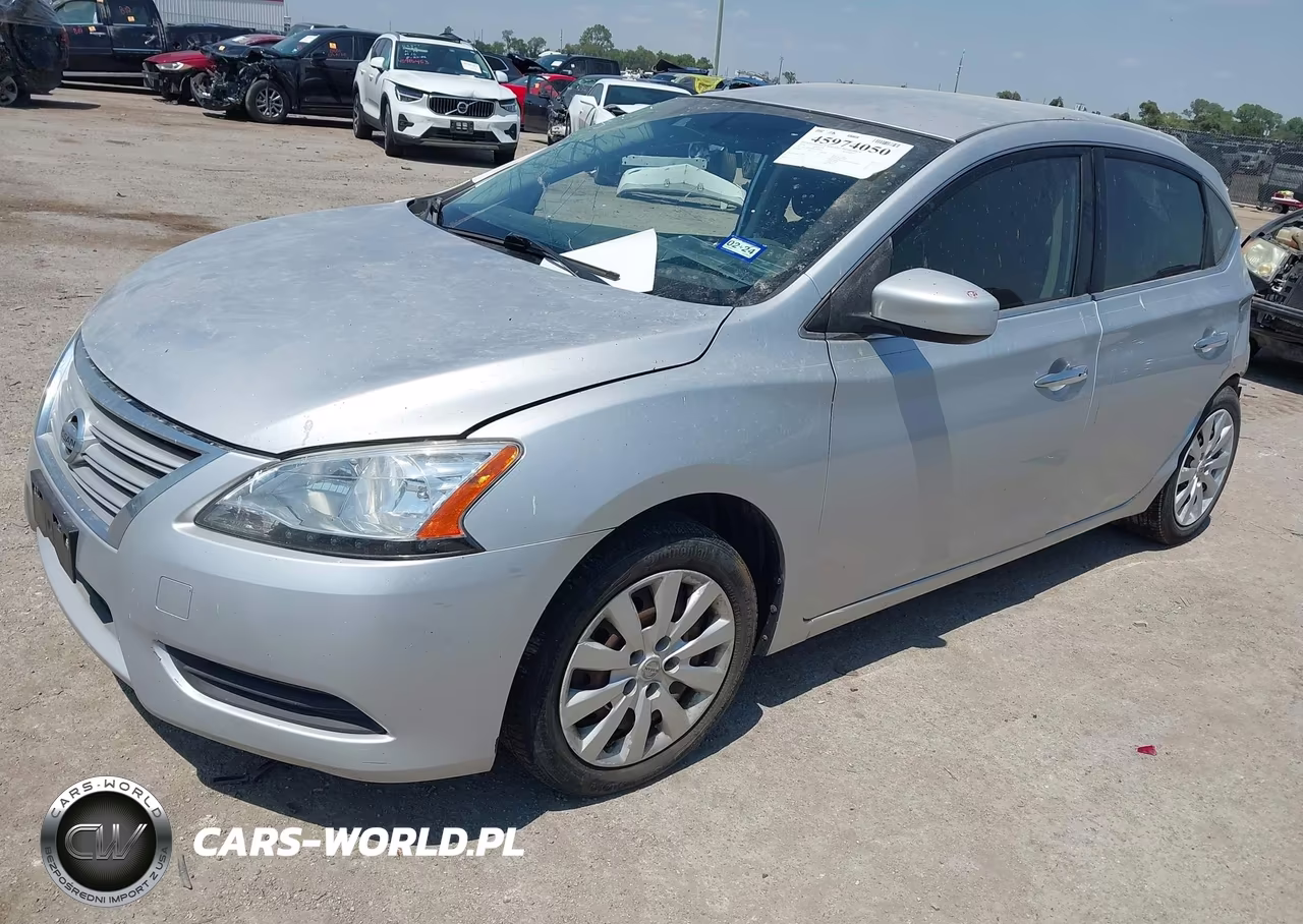 2015 Nissan Sentra Sv VIN:3N1AB7AP4FL678459 - 2
