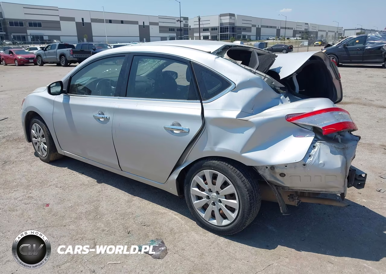 2015 Nissan Sentra Sv VIN:3N1AB7AP4FL678459 - 3
