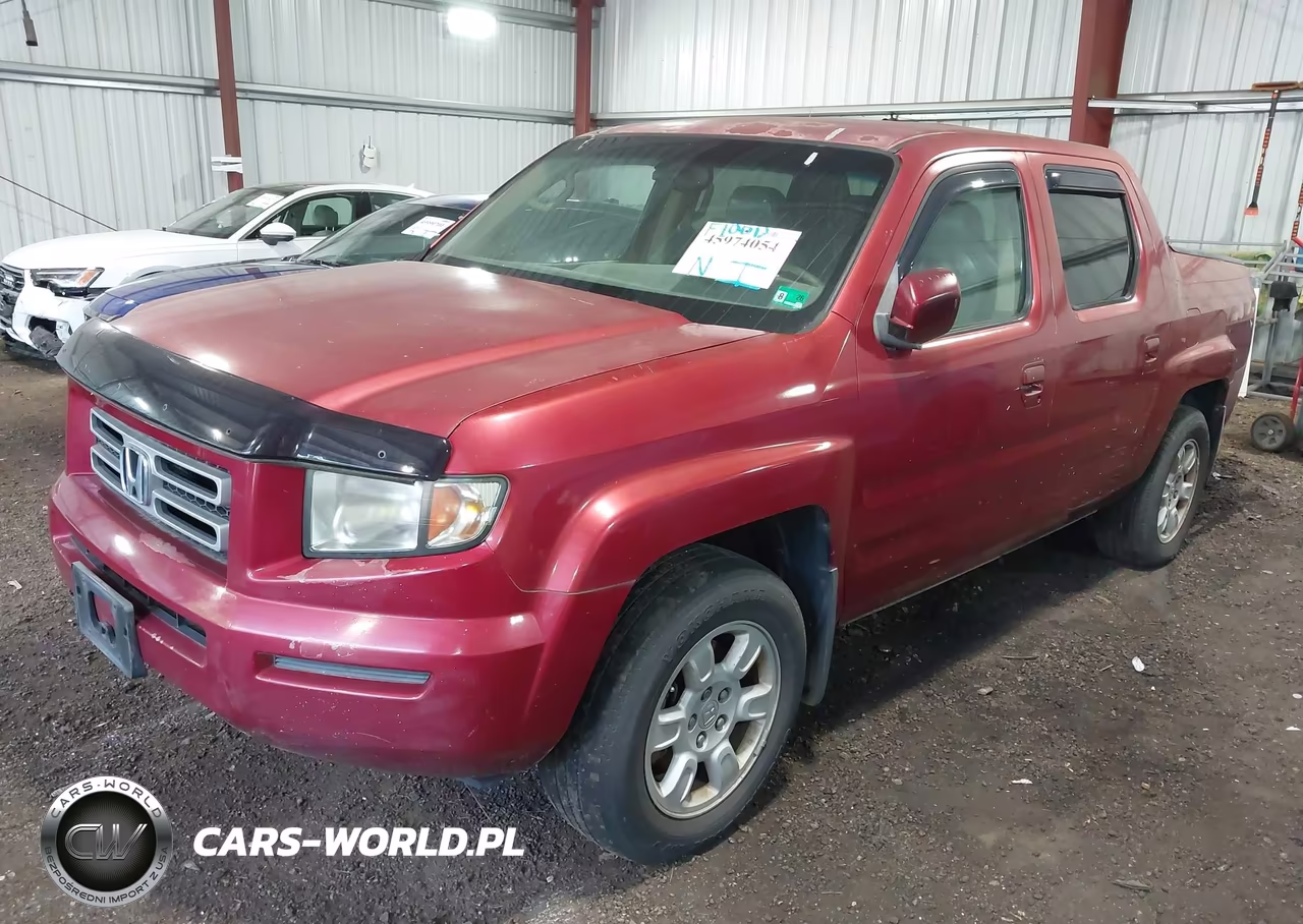 2006 Honda Ridgeline Rtl VIN:2HJYK16516H557697 - 2