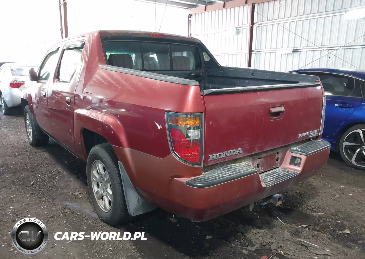 2006 Honda Ridgeline Rtl VIN:2HJYK16516H557697 - 3