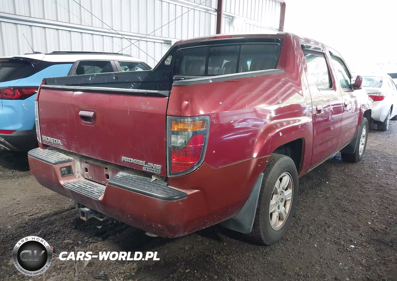2006 Honda Ridgeline Rtl VIN:2HJYK16516H557697 - 4