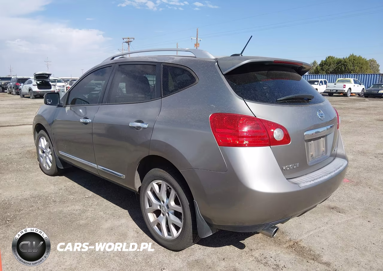 2011 Nissan Rogue Sv VIN:JN8AS5MV7BW663085 - 3