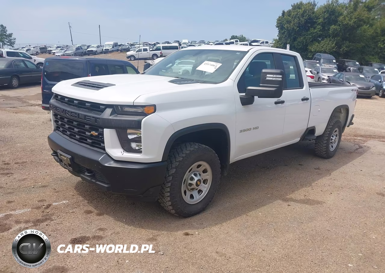 2020 Chevrolet Silverado 3500Hd 4Wd Long Bed Wt VIN:1GC5YSE74LF309567 - 2