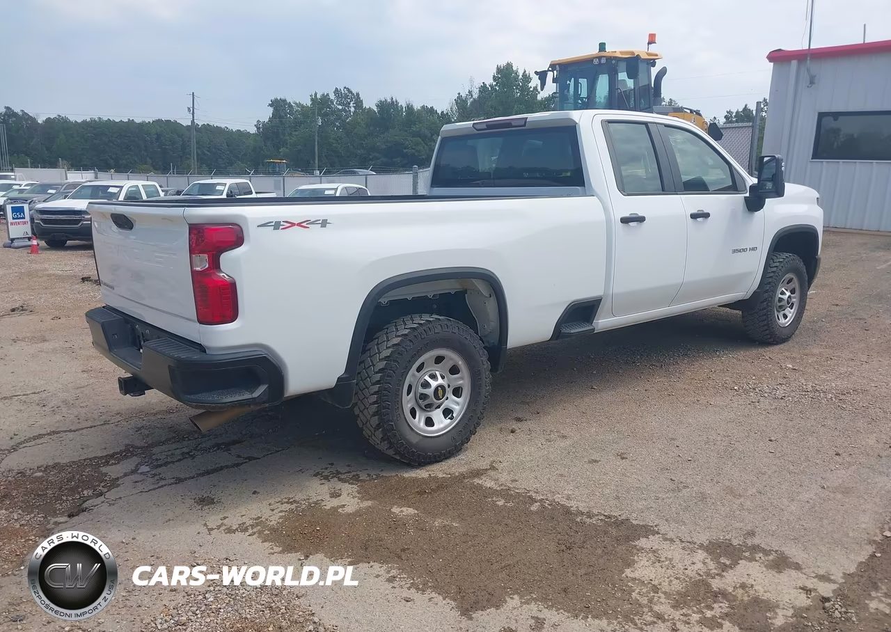 2020 Chevrolet Silverado 3500Hd 4Wd Long Bed Wt VIN:1GC5YSE74LF309567 - 4