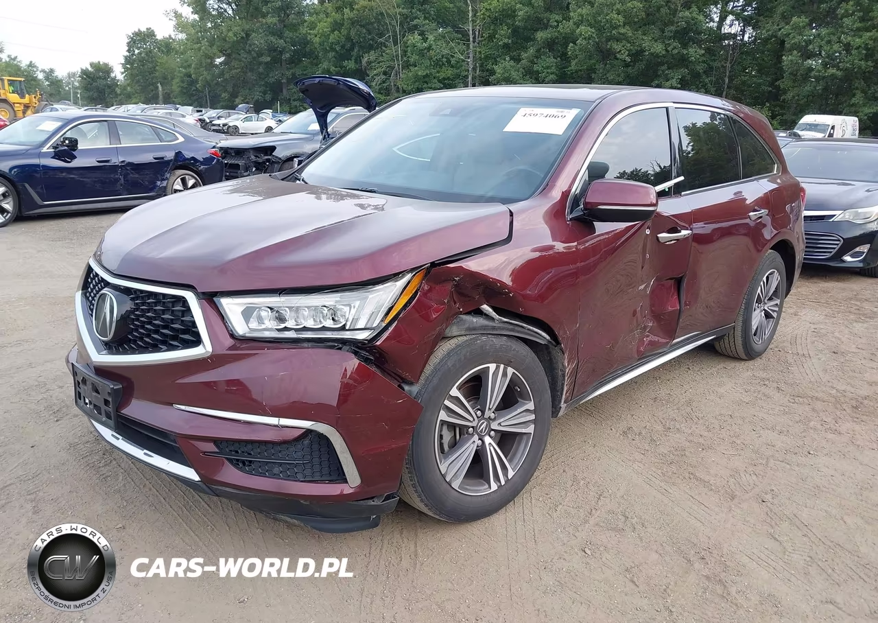 2018 Acura Mdx VIN:5J8YD4H36JL019232 - 2