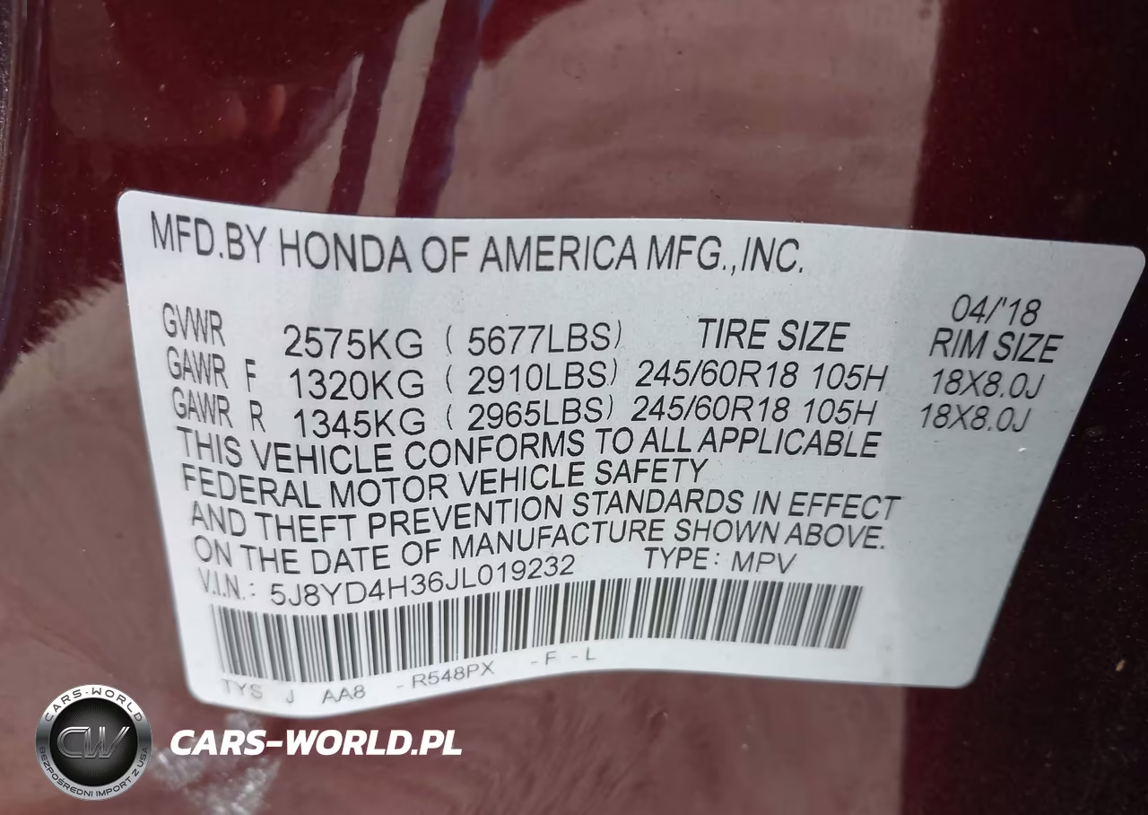2018 Acura Mdx VIN:5J8YD4H36JL019232 - 9