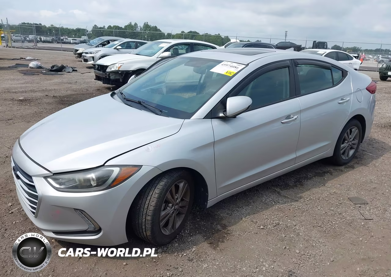 2017 Hyundai Elantra Value Edition VIN:KMHD84LF6HU249856 - 2