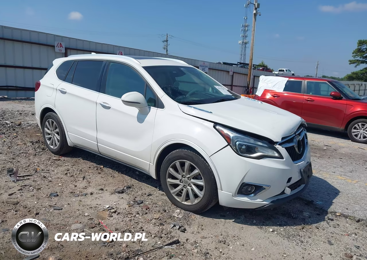 2019 Buick Envision Fwd Essence VIN:LRBFXCSA7KD018535 - 1
