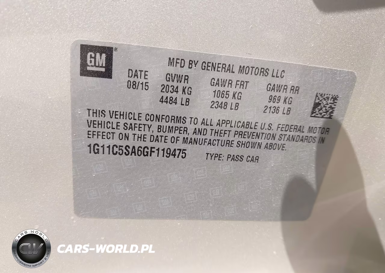 2016 Chevrolet Malibu Limited Lt VIN:1G11C5SA6GF119475 - 9