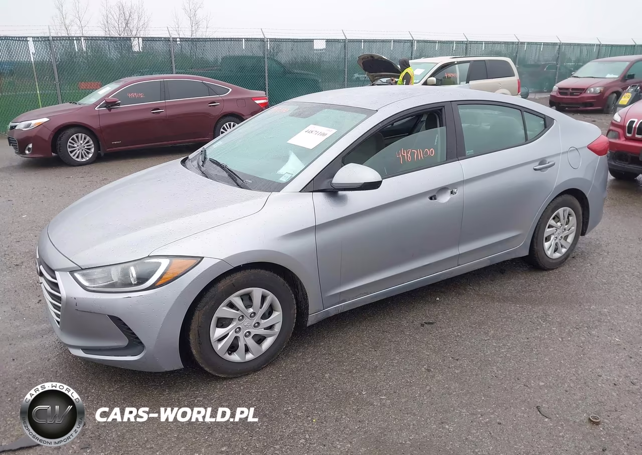 2017 Hyundai Elantra Se VIN:5NPD74LF9HH204461 - 2