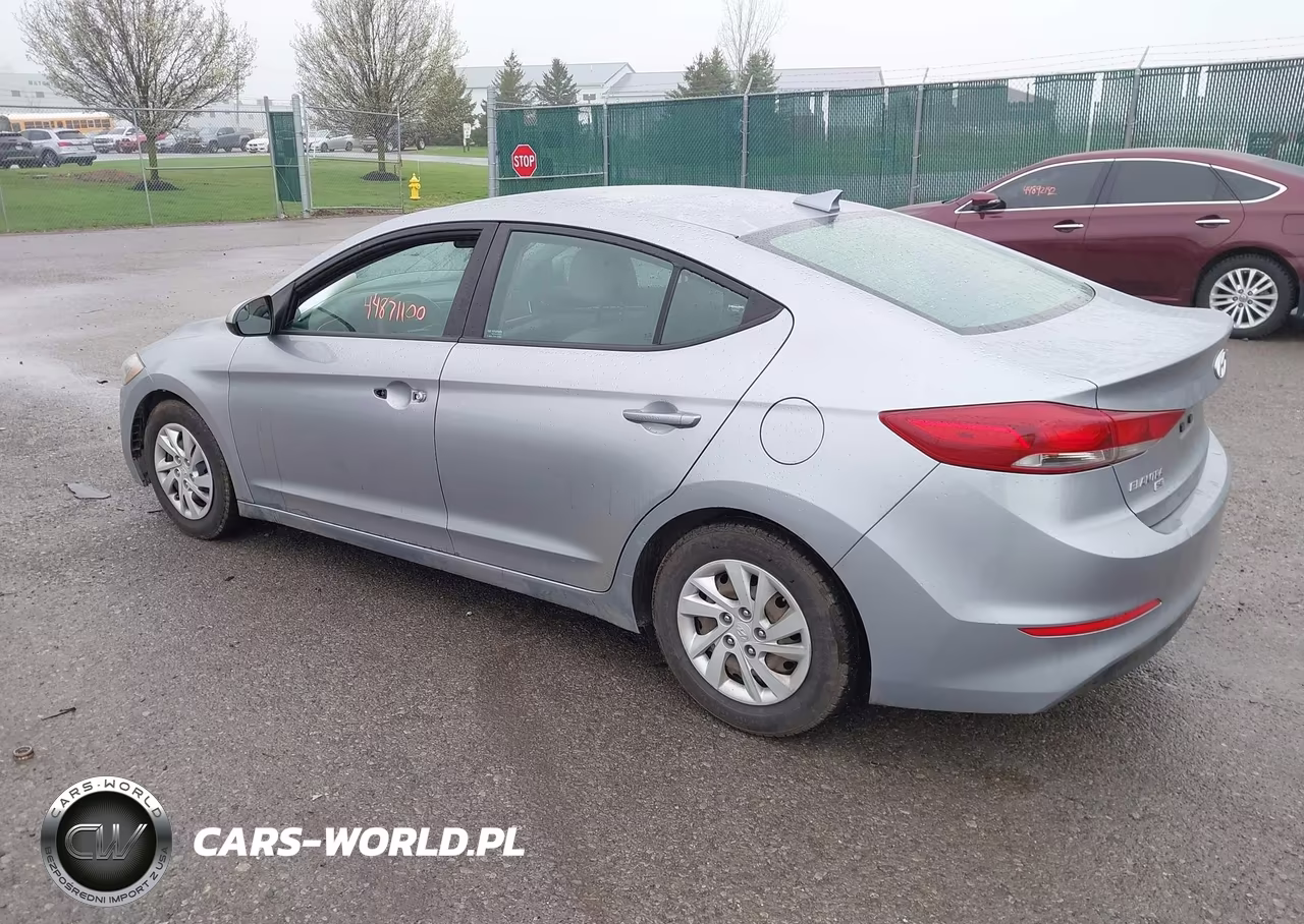 2017 Hyundai Elantra Se VIN:5NPD74LF9HH204461 - 3
