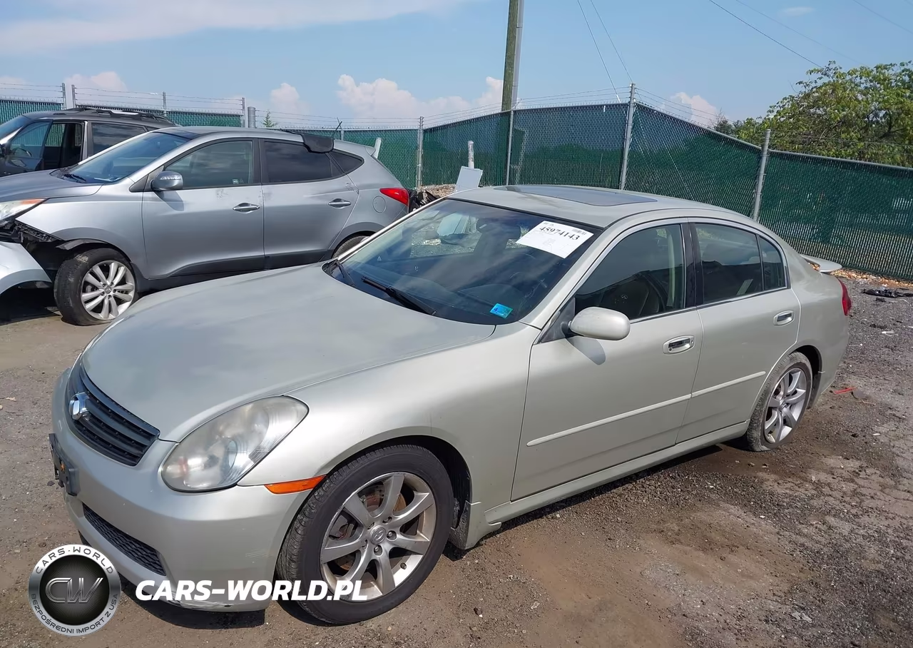2006 Infiniti G35 VIN:JNKCV51E36M517928 - 2