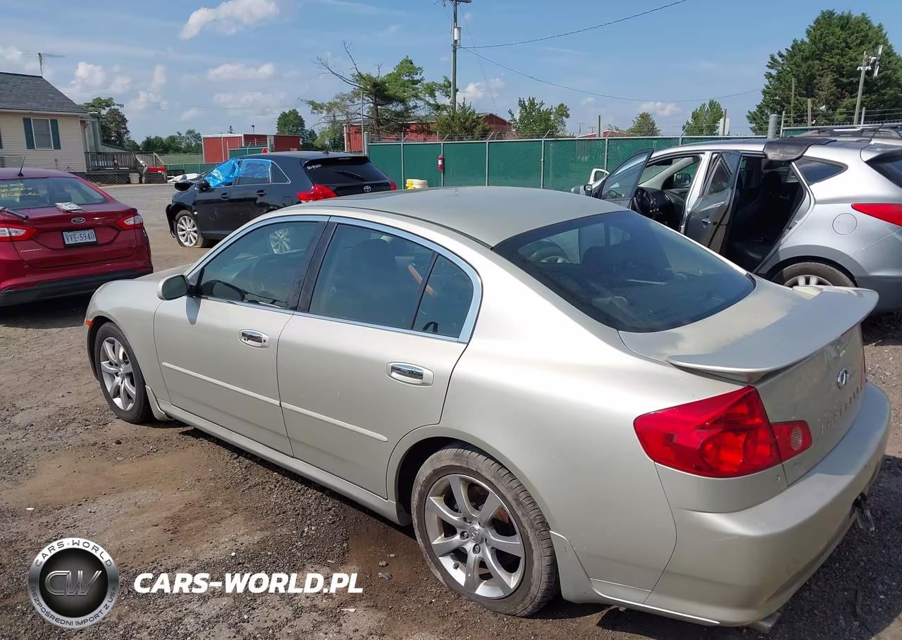 2006 Infiniti G35 VIN:JNKCV51E36M517928 - 3