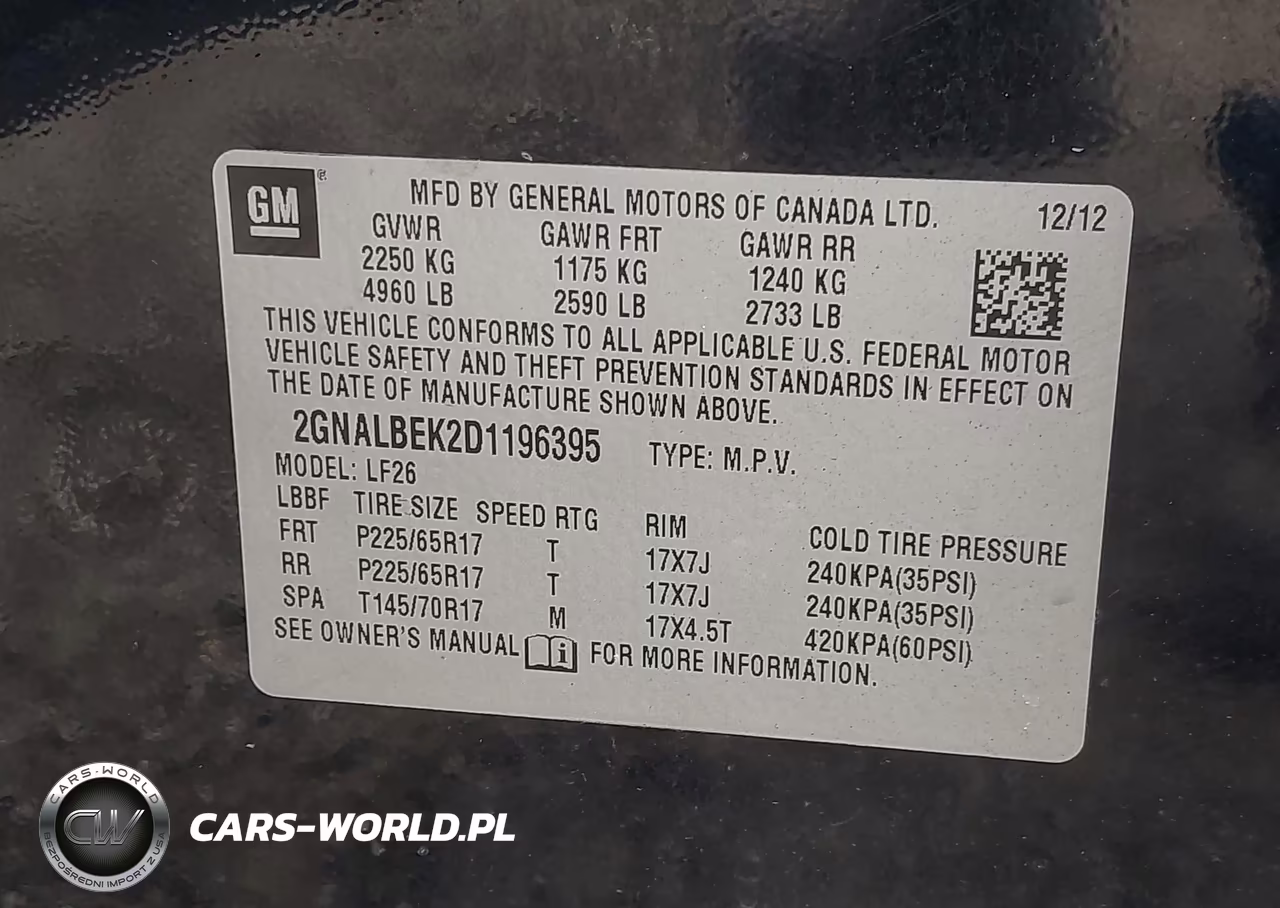 2013 Chevrolet Equinox Ls VIN:2GNALBEK2D1196395 - 9