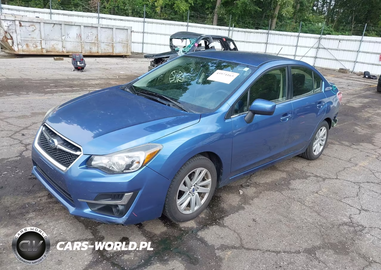 2016 Subaru Impreza 2.0I Premium VIN:JF1GJAB66GH013761 - 2