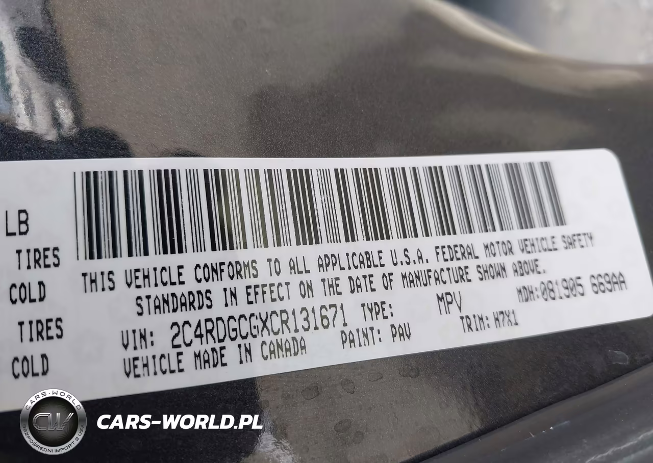 2012 Dodge Grand Caravan Sxt VIN:2C4RDGCGXCR131671 - 9