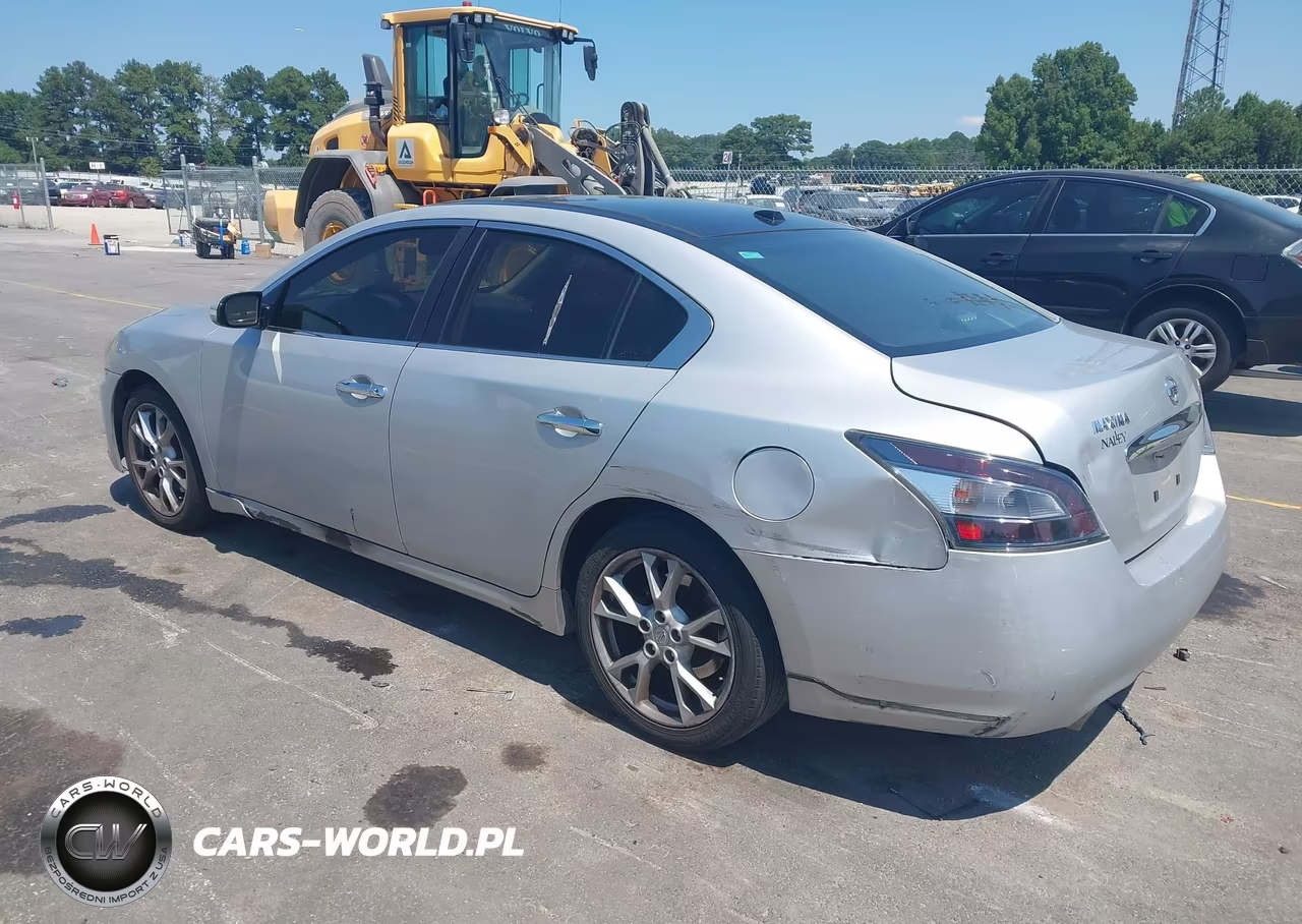 2012 Nissan Maxima 3.5 Sv VIN:1N4AA5AP4CC867369 - 3