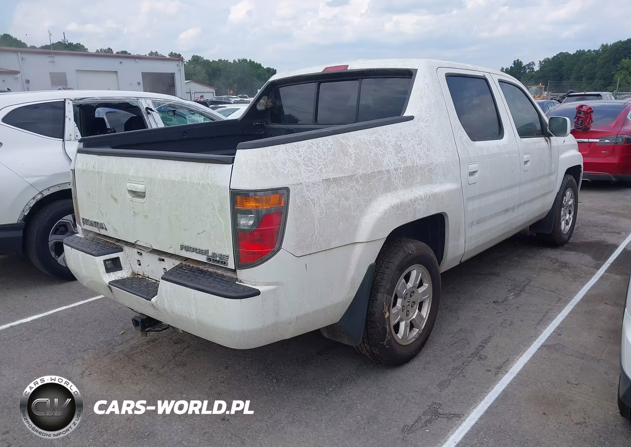 2008 Honda Ridgeline Rtl VIN:2HJYK16518H514254 - 4