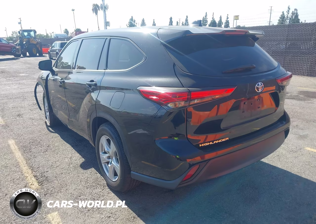 2021 Toyota Highlander L VIN:5TDCZRAH0MS033935 - 3
