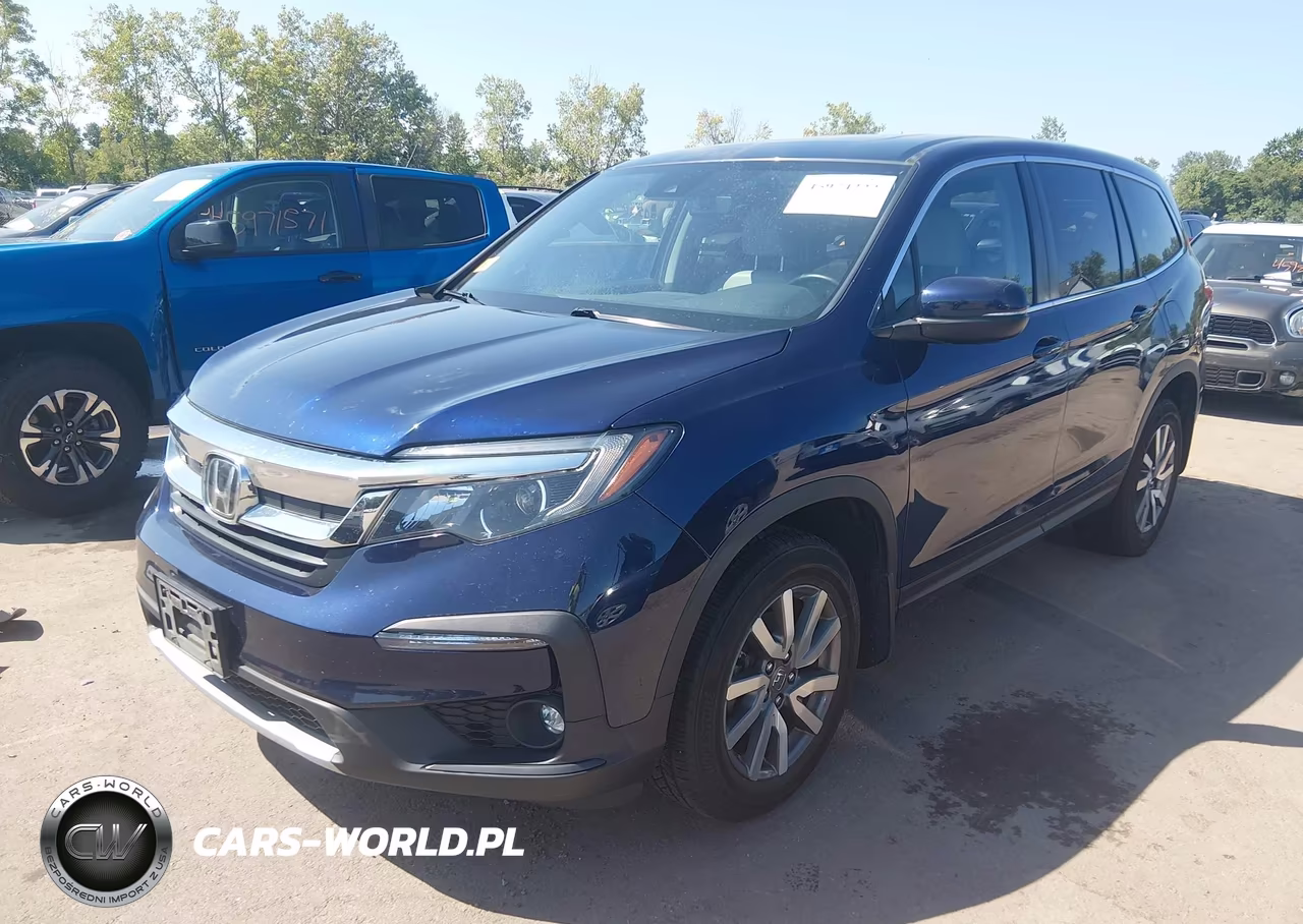 2019 Honda Pilot Ex-L VIN:5FNYF6H42KB020511 - 2