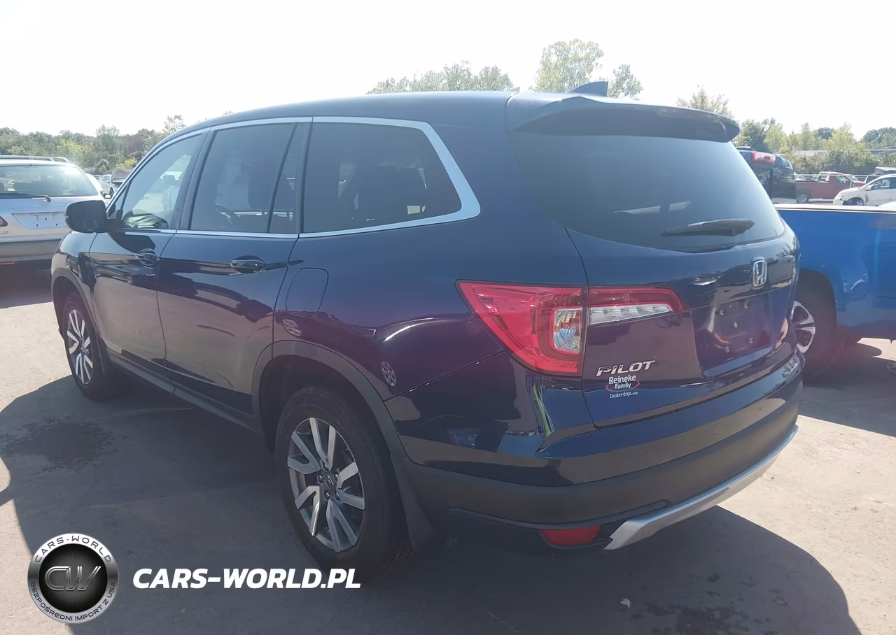 2019 Honda Pilot Ex-L VIN:5FNYF6H42KB020511 - 3