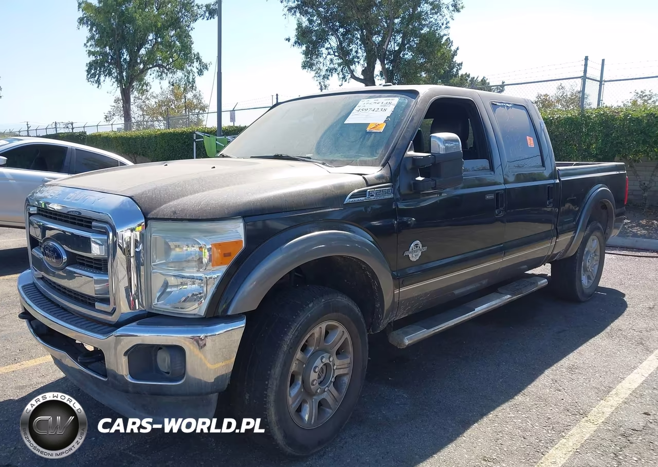 2012 Ford Super Duty F-250 Srw Lariat VIN:1FT7W2BT4CEB33139 - 2