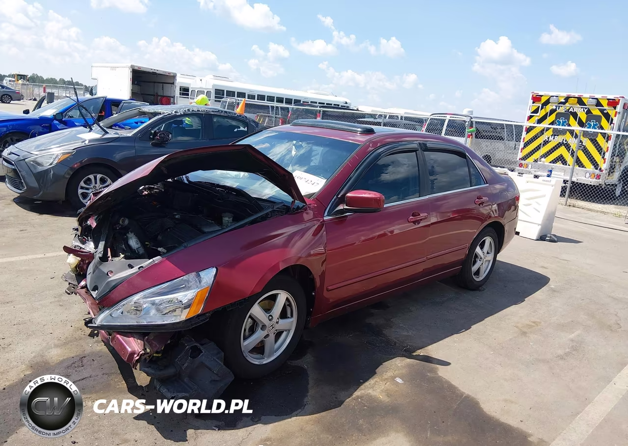 2005 Honda Accord 2.4 Ex VIN:1HGCM56845A185510 - 2