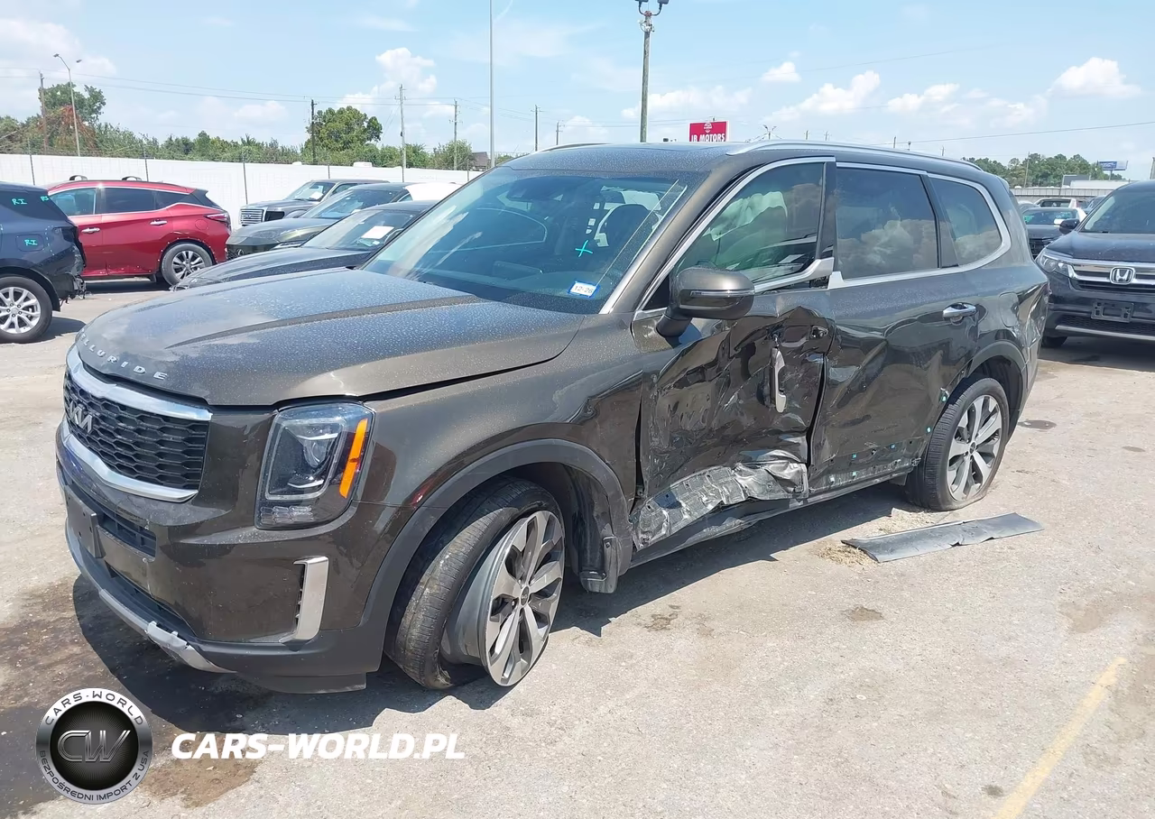2022 Kia Telluride S VIN:5XYP6DHC8NG242362 - 2