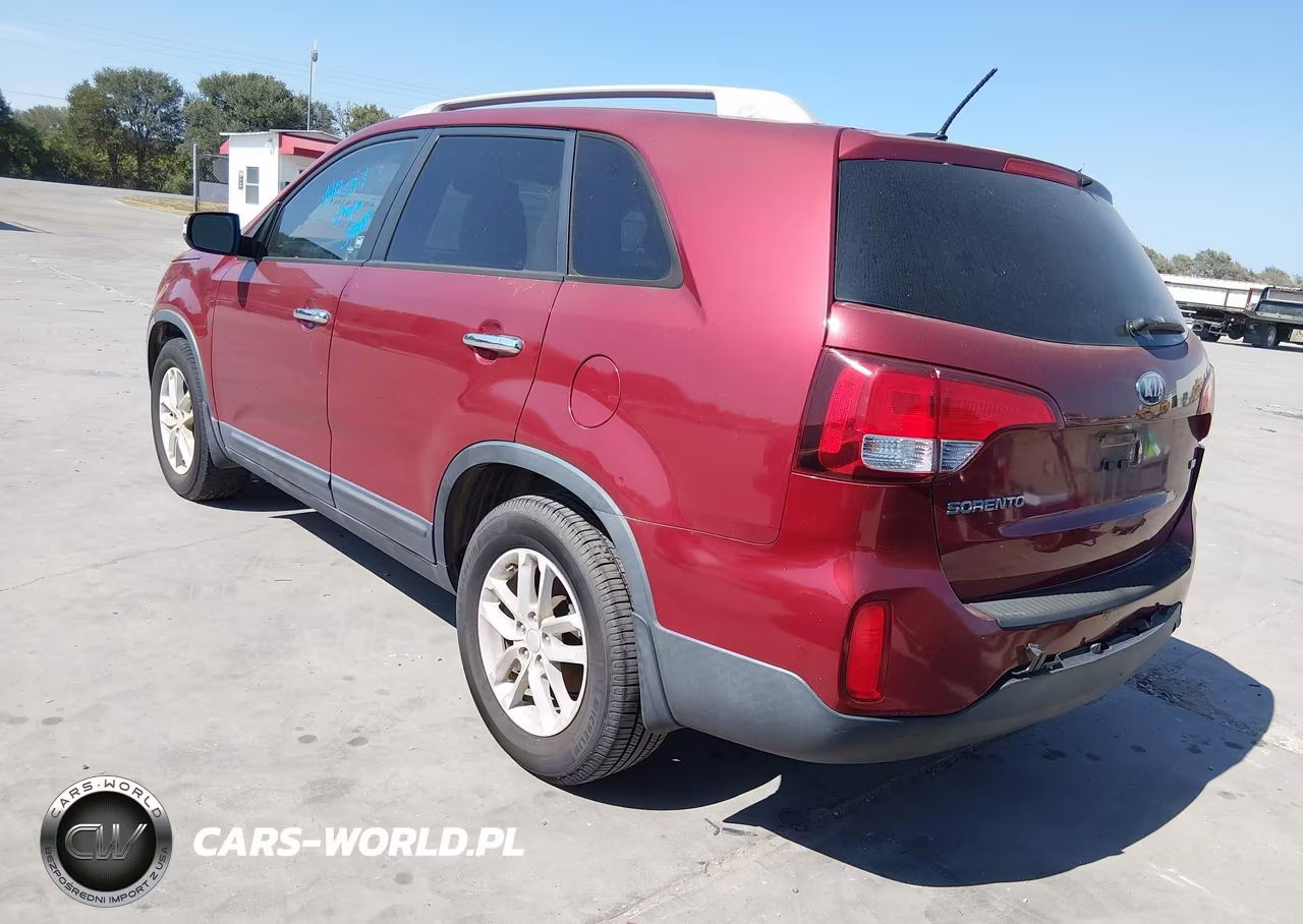 2015 Kia Sorento Lx V6 VIN:5XYKT4A76FG551703 - 3