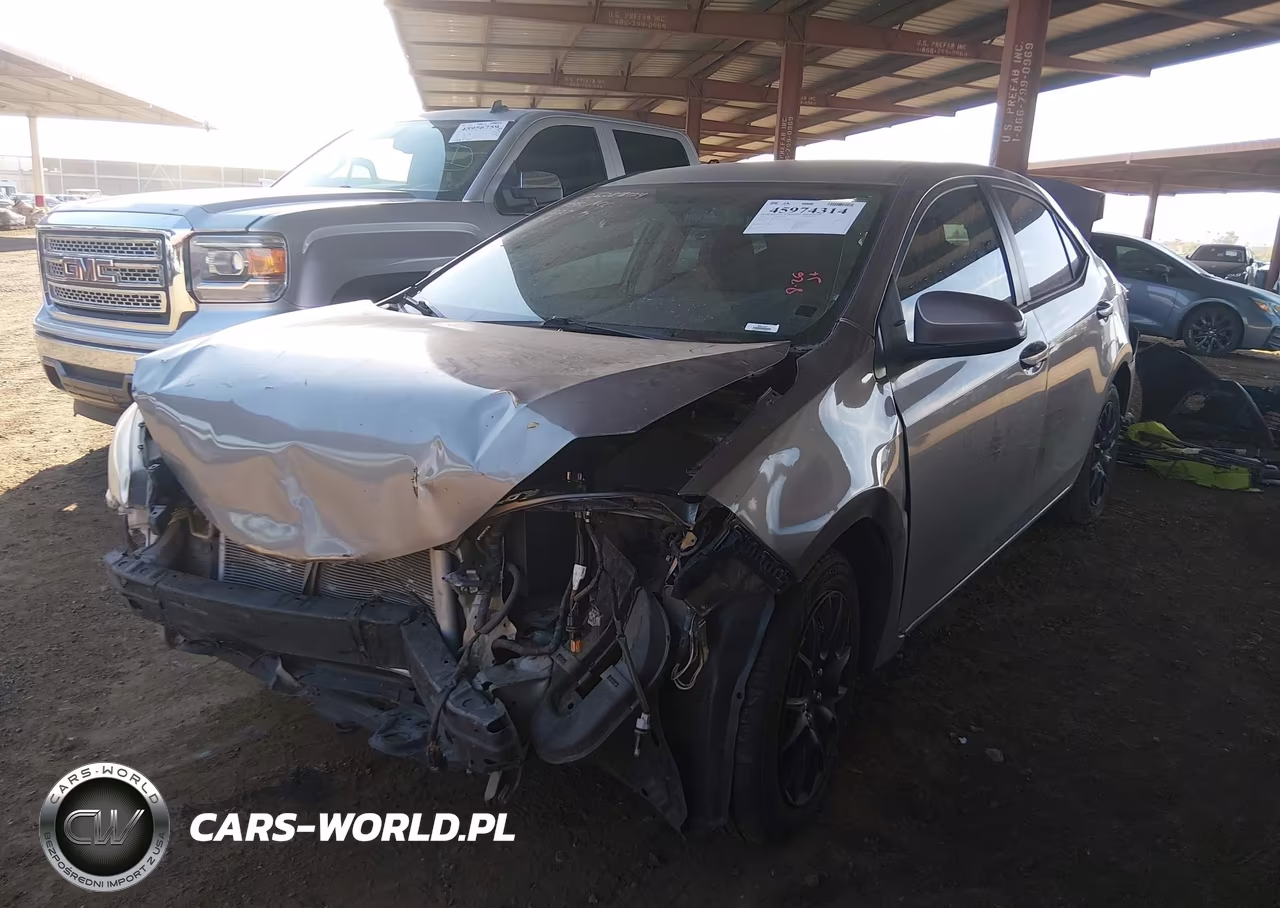 2015 Toyota Corolla Le VIN:5YFBURHE6FP281527 - 2
