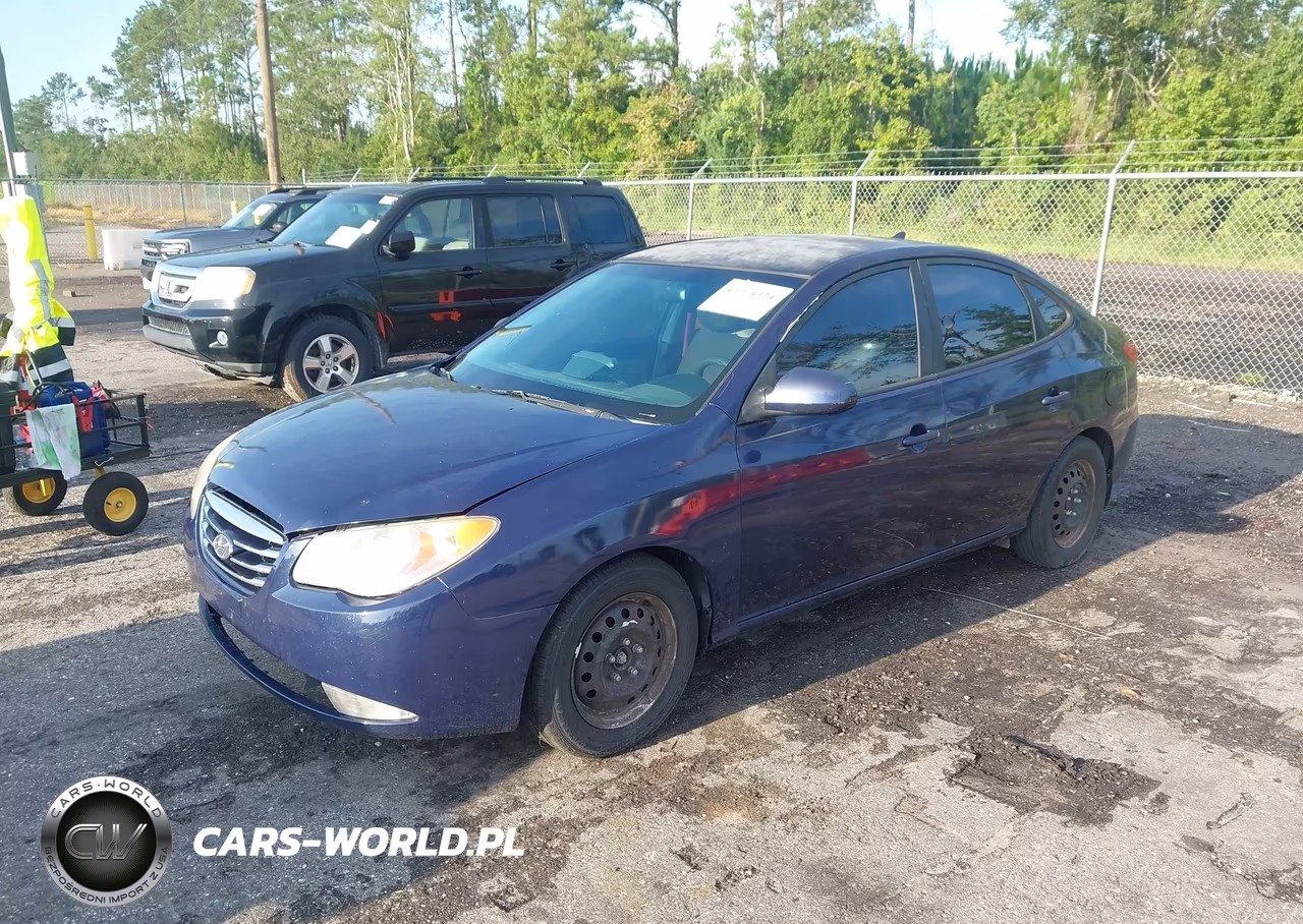 2010 Hyundai Elantra Gls VIN:KMHDU4AD9AU102837 - 2