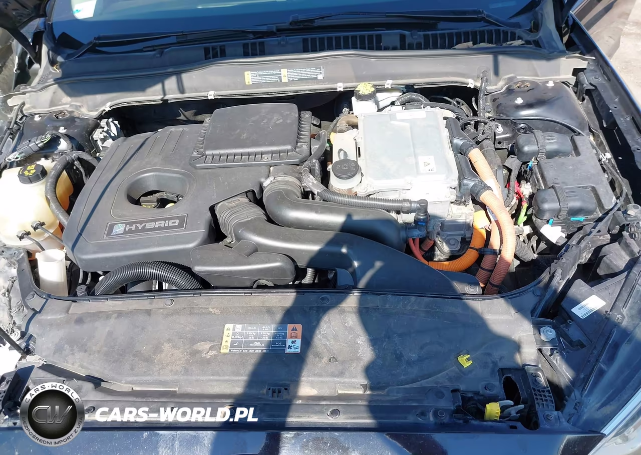 2019 Ford Fusion Hybrid Titanium VIN:3FA6P0RU0KR140022 - 10