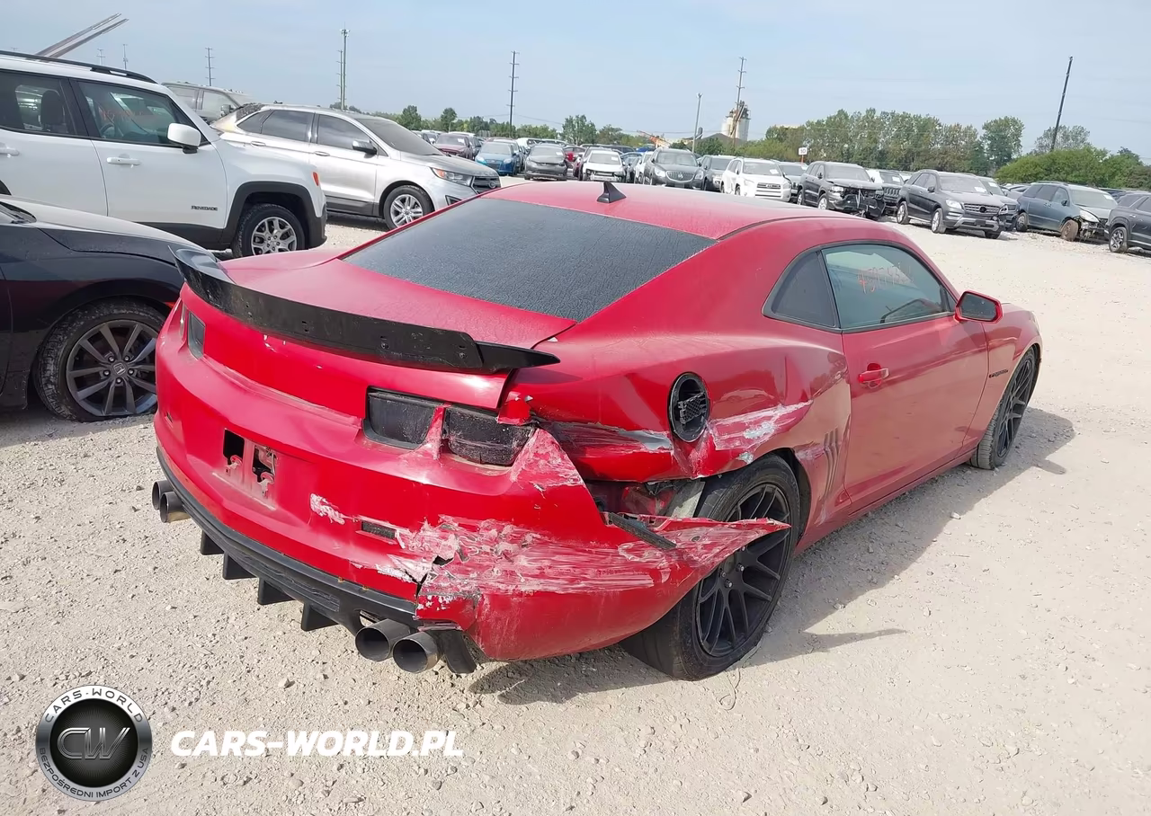 2013 Chevrolet Camaro 1Lt VIN:2G1FB1E36D9138255 - 4