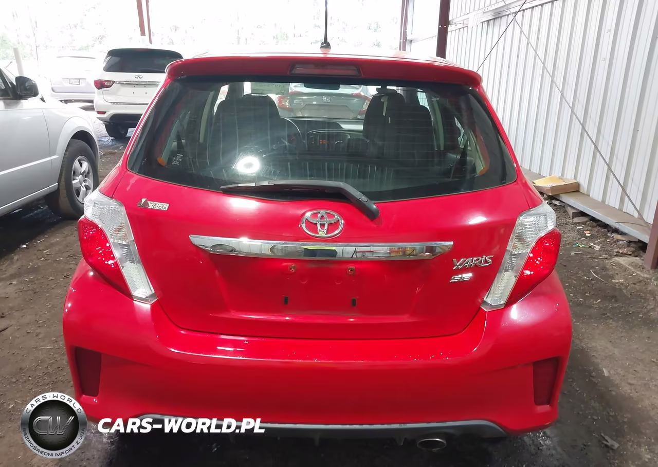 2012 Toyota Yaris Se VIN:JTDKTUD39CD532808 - 16